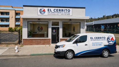 El Cerrito Air Conditioning & Heating office reception area